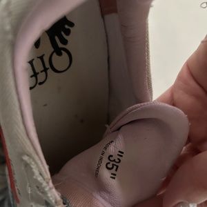 Off white sneakers